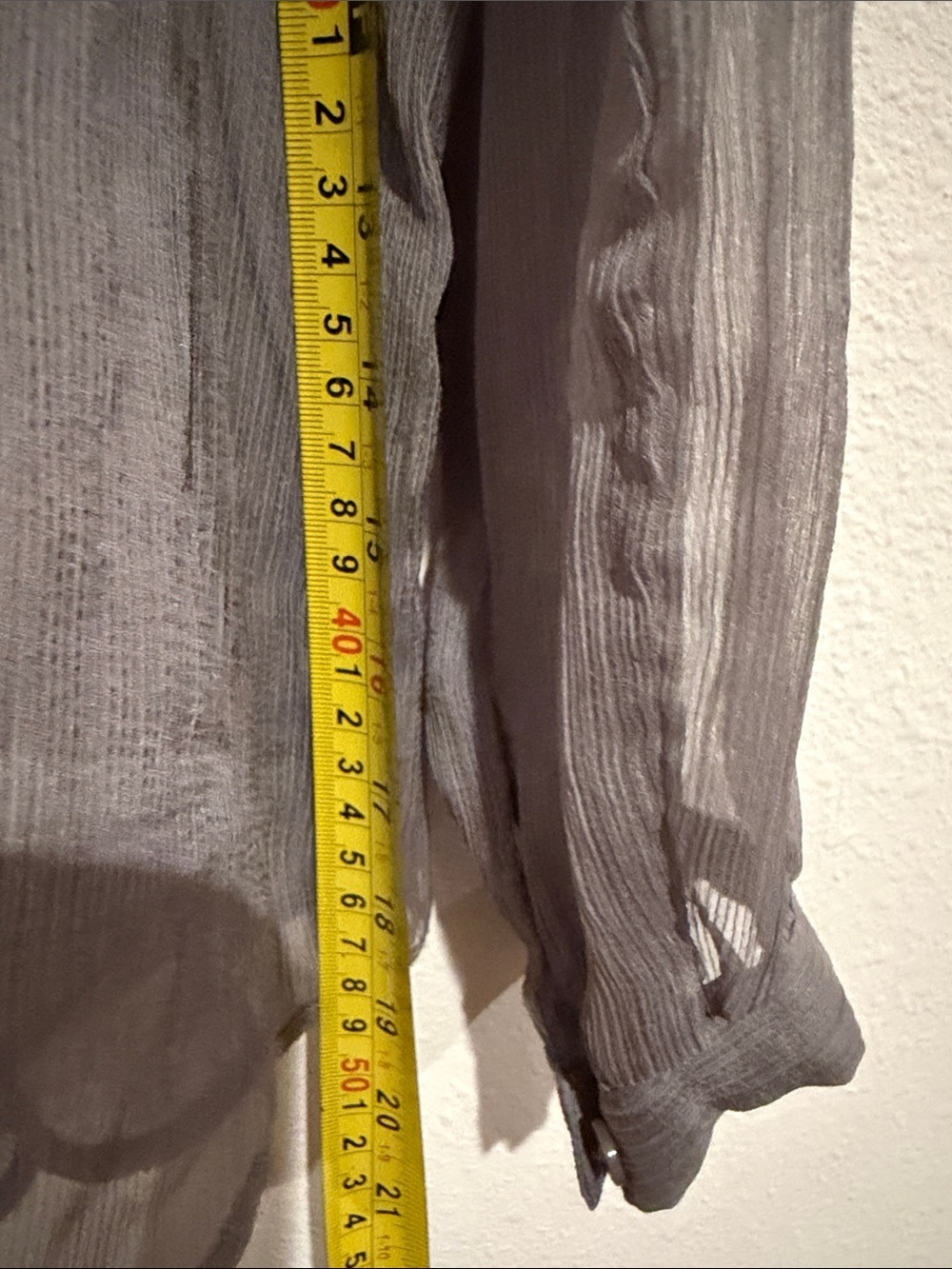 torrid Gray Cold-Shoulder Ruffle Tunic - Picture 5 of 5